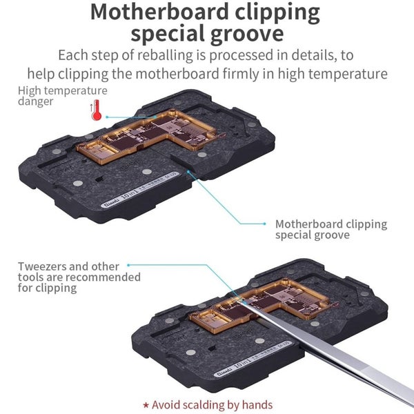 Qianli 10 In 1 Middle Frame Reballing Platform For Iphone X/xs/xs Max/11/11 P... Carousel 9