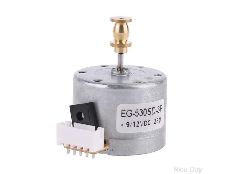 Vinyl Record Player Motor EG530SD 3F 3 Speed DC5 12V M27 Copper Sleeve Carousel 1