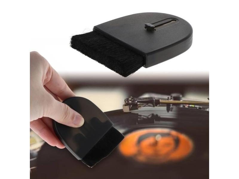 LP Vinyl Player Record Cleaning Brush Turntable Dust Remover Accessory Carousel 1