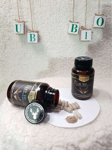 UBBIO BIO-ACTIVE DEER VELVET 120 CAP Carousel 2