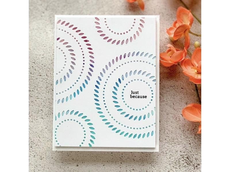 Metal Cutting Dies Round Hollow Lace Die For Scrapbooking Craft Carousel 1