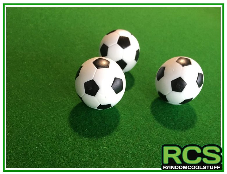 4 x Table Soccer balls - 32mm - Foosball Carousel 1