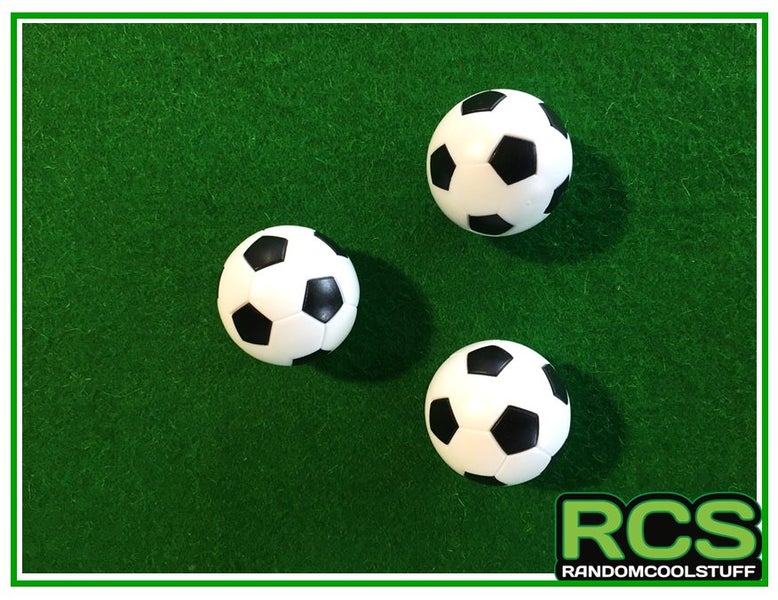 4 x Table Soccer balls - 32mm - Foosball Carousel 2