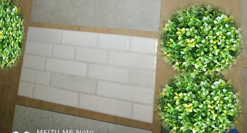 Clearance Temporary Ceramic modern brick white tile model 60*30 Carousel 2