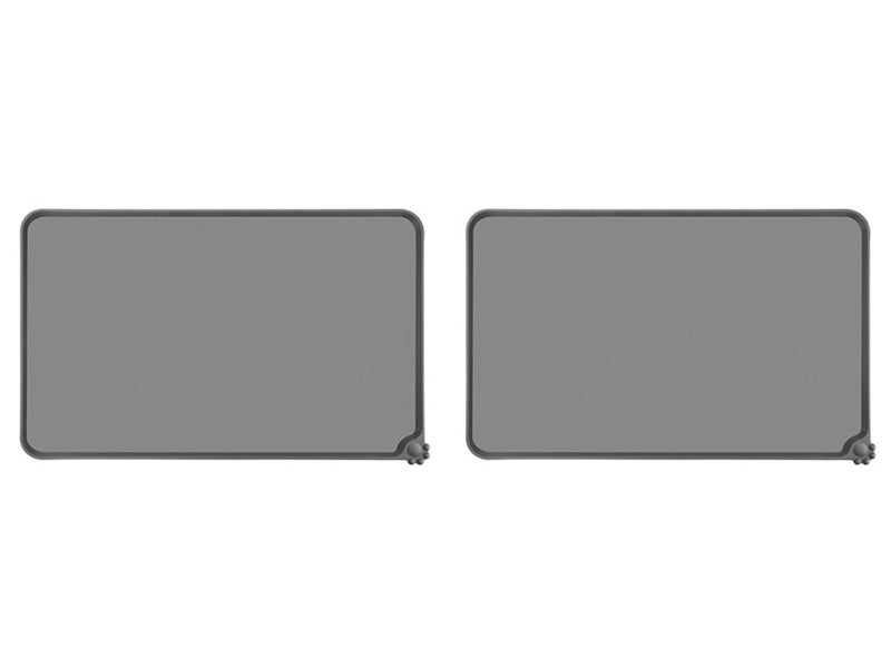 Silicone Dog Cat Bowl Mat Easy Clean Waterproof Food Pad Dog Placemat Carousel 10