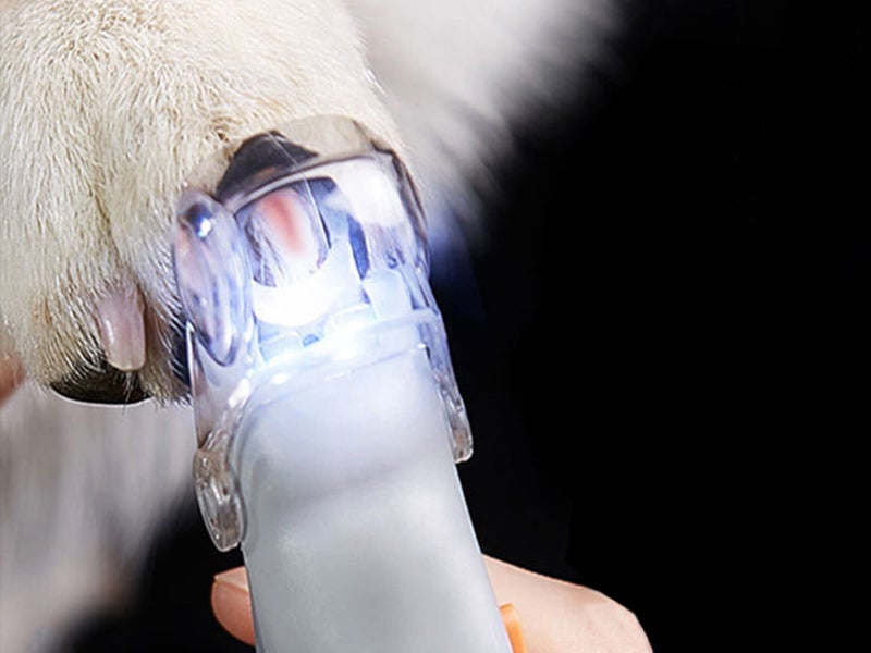 LED Light Pet Nail Clipper 5X Magnification Nail Clippers Dog Cat Nail Trimmer Carousel 2