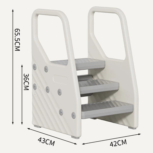 Bathroom & Outdoor Step Stool for Kids Carousel 2