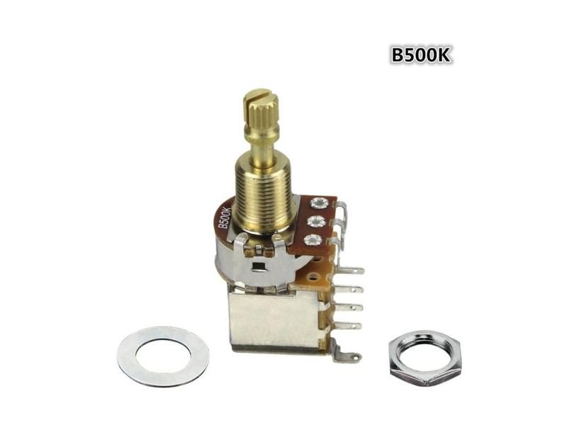 FLEOR 1PC Guitar Potentiometer Push Push Potentiometer A250K / B250K / A500K / Carousel 1