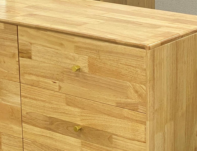 4pcs Bedroom Set Solid Rubber Wood62866851127553112