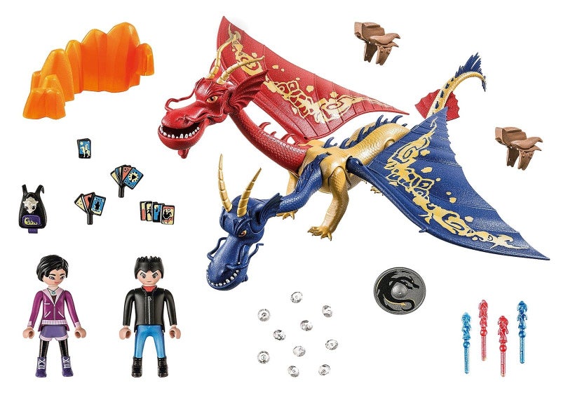 Playmobil Dragons: The Nine Realms Wu &Wei with Jun Carousel 6