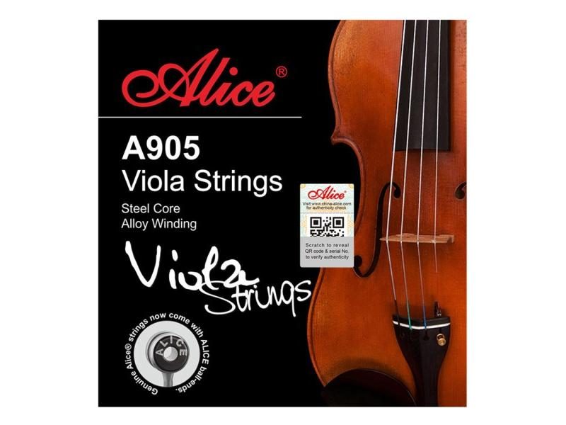Alice A905 Viola Strings Set Ni-Fe Winding Steel Core 1st-4th Full Set Carousel 1