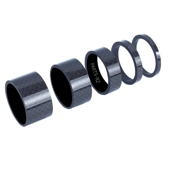 CARBON FIBER Bicycle 1-1/8" Headset Spacer Kit 3mm 5mm 10mm 15mm 20mm -NZ Seller Carousel 1