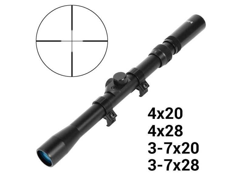 Tactical Rifle Scope Crosshair Optics Hunting Riflescope Sight Gun Scope For Carousel 2