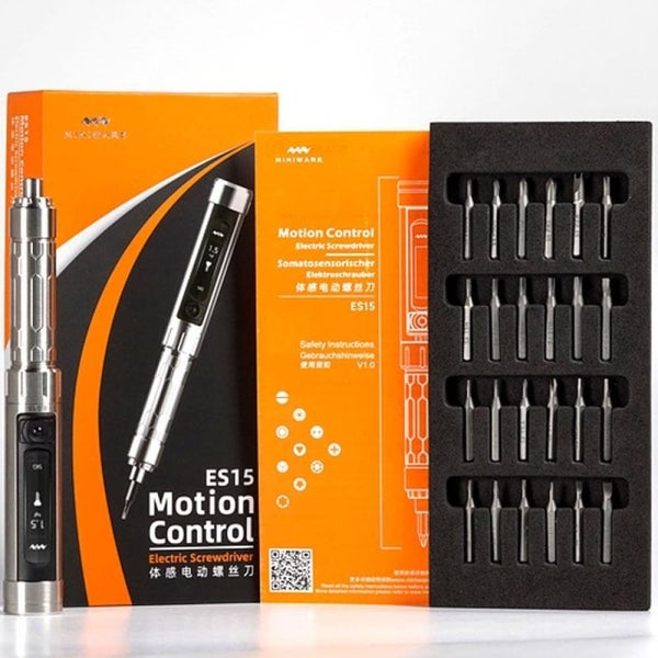 Miniware Es15 Electric Screwdriver Repair Tool Dismantling Screw Batch Carousel 1