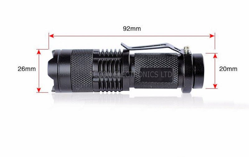 LED UV Torch With Zoom Function - NZ Seller - PARTSNZ Carousel 4