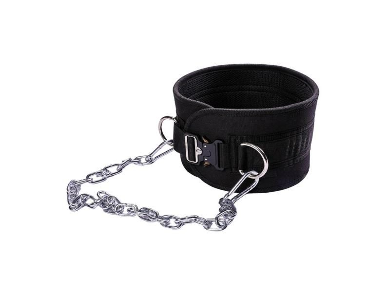 Dipping Belt For Weightlifting With Chain Back Support Lightweight Comfortable Carousel 1