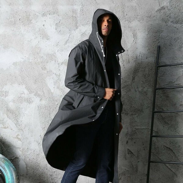 Adult Raincoats Waterproof For Women Outdoor Raincoat Unisex Thickened Ra CHK12N Carousel 2