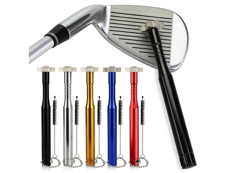 Golf Club Grooving Sharpening Tool Golf Club Sharpener Head Strong Wedge Alloy Carousel 2