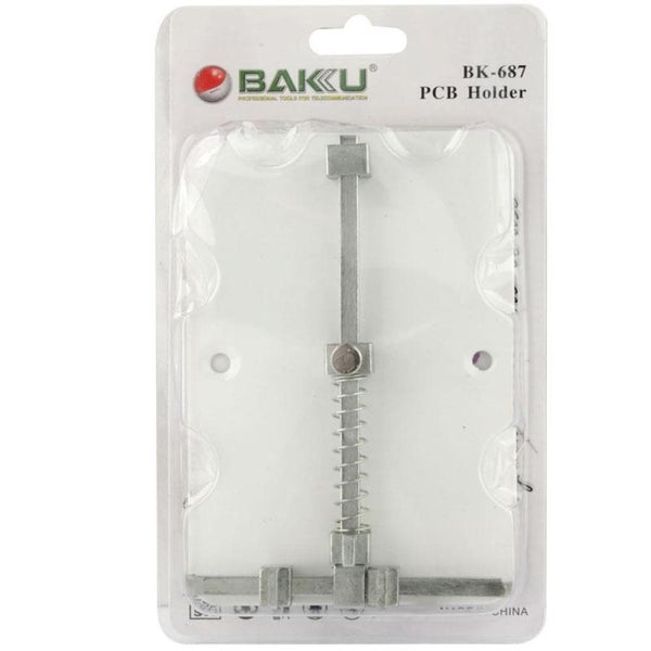 Baku Stainless Steel Mobile Phone Pcb Holder Support Card Repair Bk-687 Carousel 4