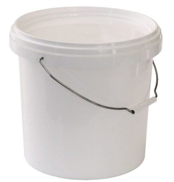 Plastic Paint Bucket & Lid 10L Carousel 1