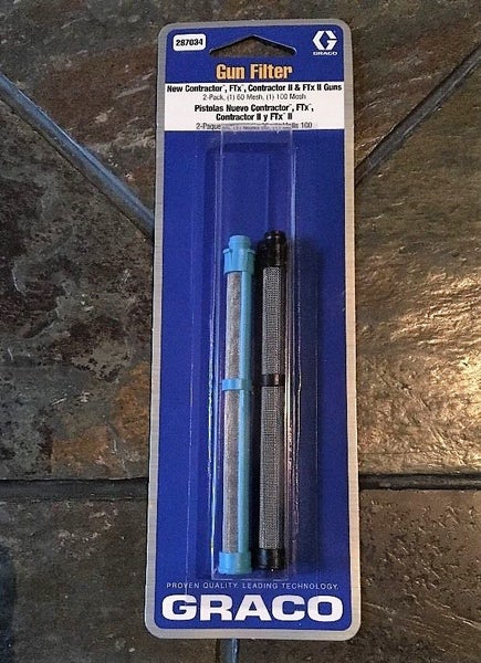Graco Spray Gun Filters Pk.2 #287034 Carousel 1