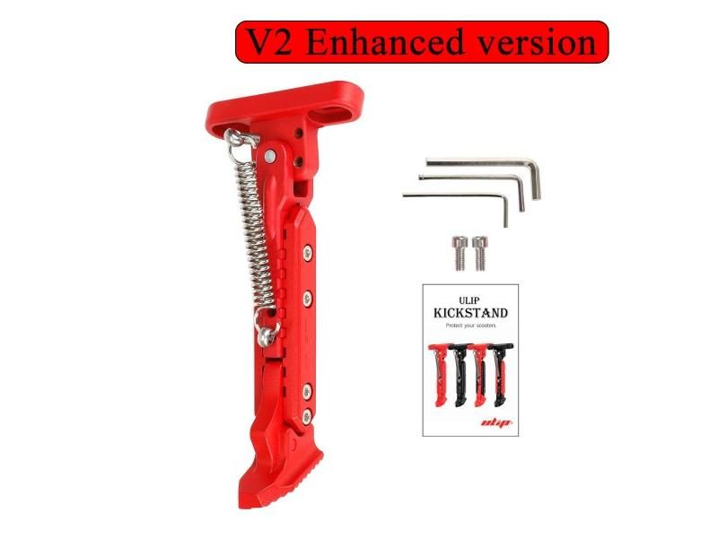 Ulip V2.0 Scooter Kickstand Foot Support Adjustable Side Parking Stand Carousel 1
