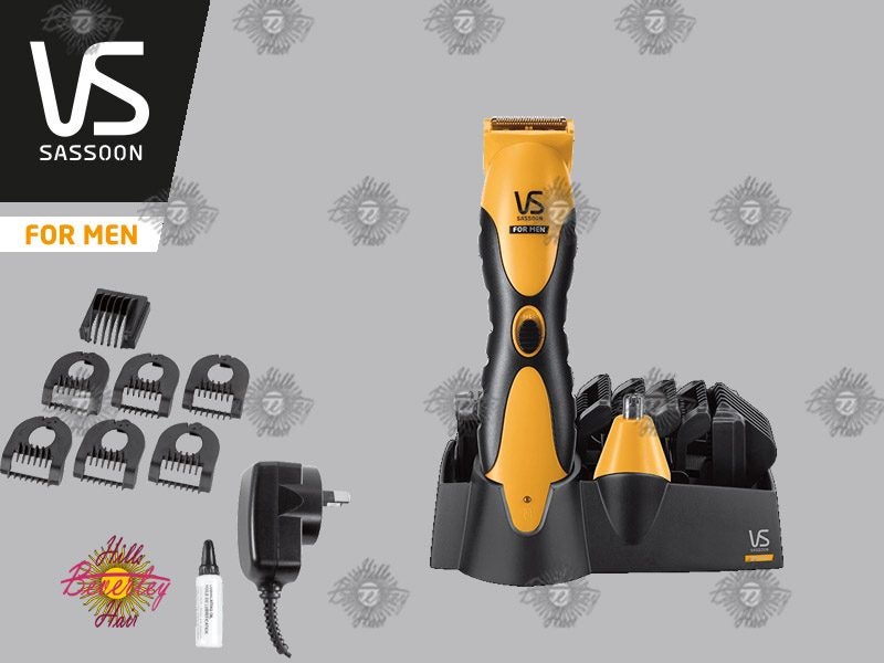 VS Sassoon Rugged Commander All-in-1 Lithium Rechargeable Facial & Body Groomer Carousel 1