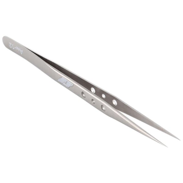 Aaa 12 Precision Repair Tweezers Long Pointed Stainless Steel Carousel 1