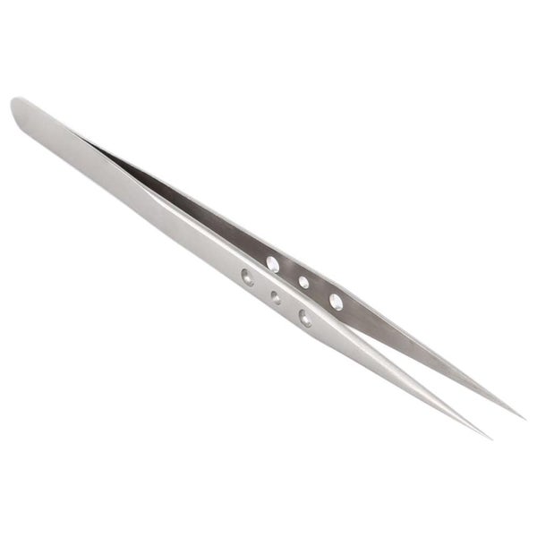 Aaa 12 Precision Repair Tweezers Long Pointed Stainless Steel Carousel 2