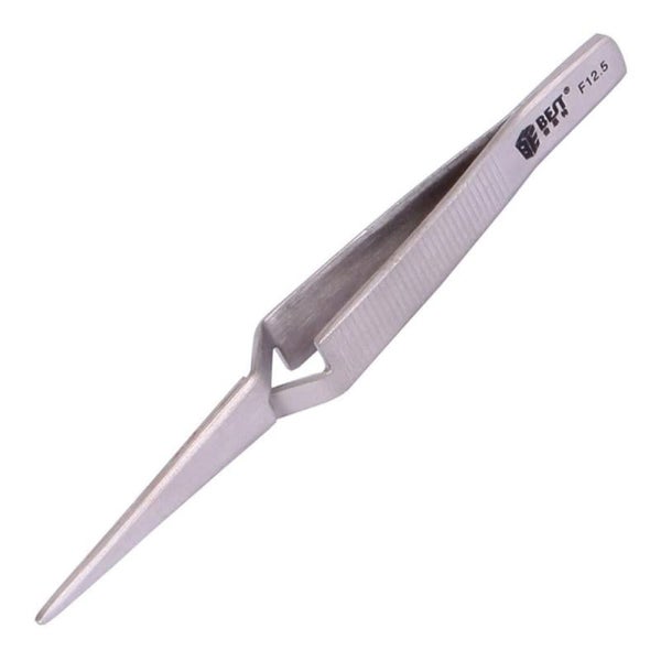 Bst F12.5 Stainless Steel Self Closed Straight Laboratory Tweezers Carousel 1