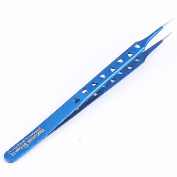 Mechanic Aac 14 Straight Precision Stainless Steel Tweezers Carousel 2