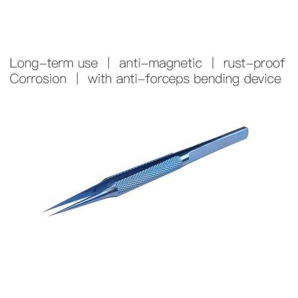 Kaisi Titanium Alloy Tweezers For Repairing Fingerprint Fly Line On Phone Mot... Carousel 2