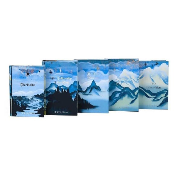 Collectors Library Tolkien's Epic Journey: The Lord of The Rings Book Set 5pce Carousel 4