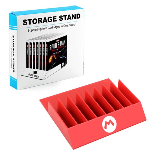 8 in 1 Game CD Card Storage Stand With Base Support Bracket for Sony PS5 PS4 PS3 Carousel 1