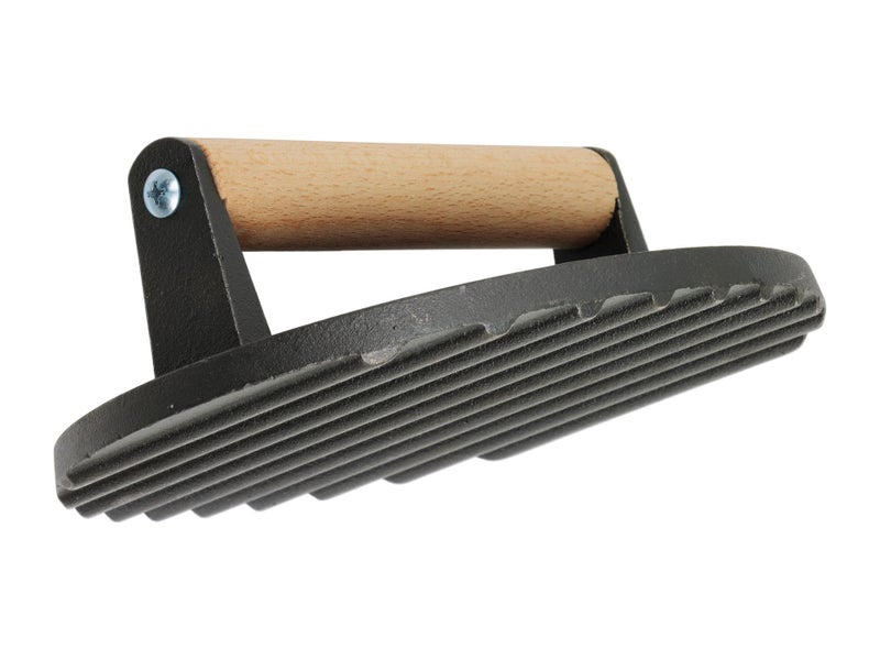 17.5cm Cast Iron Burger Smasher Smashed Burger Press Carousel 3