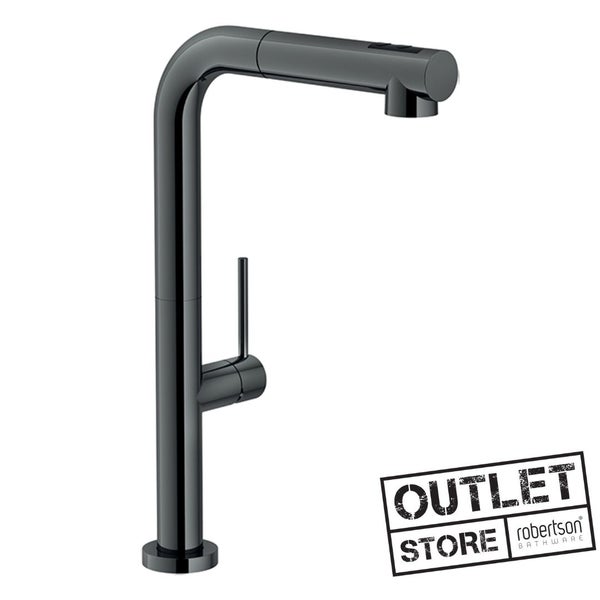 POP KITCHEN MIXER WITH PULL OUT SPRAY DIAMOND SMOKE Carousel 1