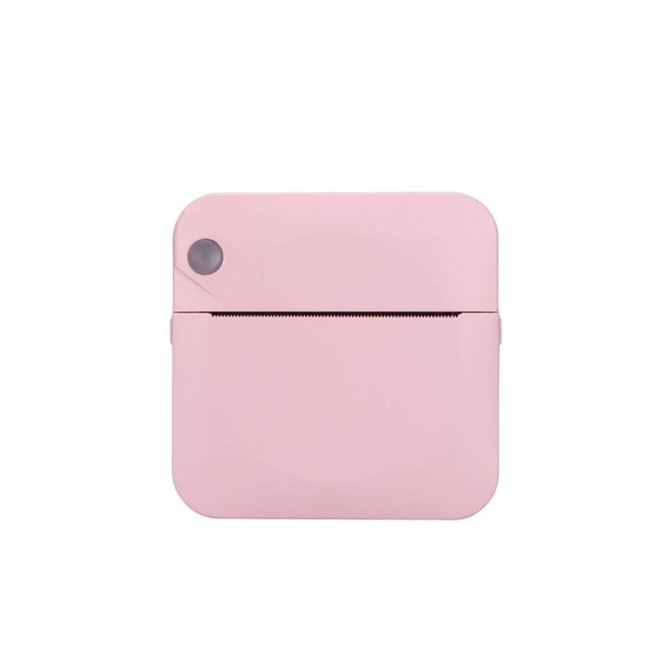 Portable Mini Printer Pink - Inkless Bluetooth Phone Pocket Thermal Printing Carousel 1