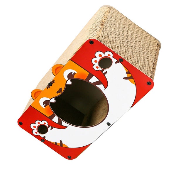cat scratch house cat house with scratcher Cardboard Cat Scratch House Cute Carousel 1