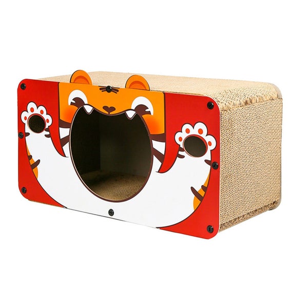 cat scratch house cat house with scratcher Cardboard Cat Scratch House Cute Carousel 5
