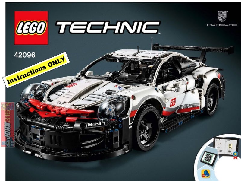 ** LEGO INSTRUCTIONS ** FOR TECHNIC SET #42096 PORSCHE 911 RSR (295 PAGES) Carousel 1