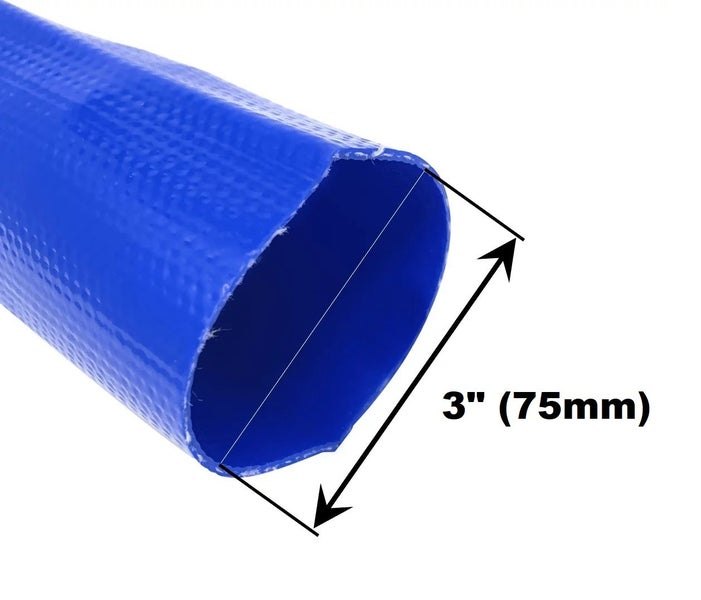 3" Inch 50M Water Pump Hose PVC Lay flat Irrigation Discharge Hose Transfer Hose Carousel 2