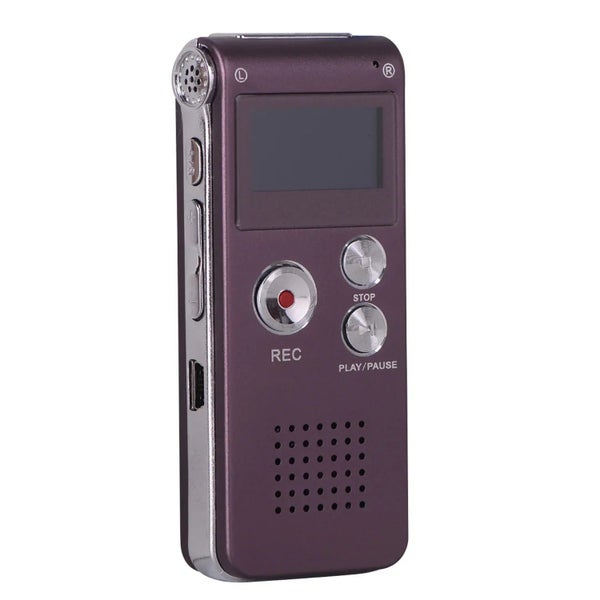Smart Digital Voice Recorder MP3 WAV Format Playback Rechargeable Dictaph CHK29M Carousel 2