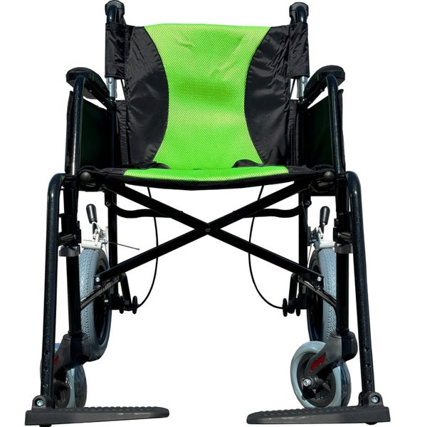 Goldfern Lightweight Transit Wheelchair - 9.6kg, Compact & Easy to Transport Carousel 2