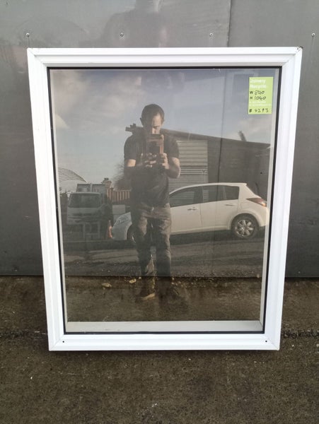 Aluminium Window White 840 W x 1040 H [# 4293 SF] Carousel 1