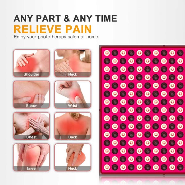 45W 225 LEDs Therapy Lamp Red Light Therapy Lamp Beauty Lamp Infrared Lamp Carousel 2