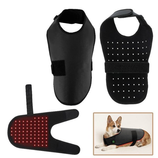 Red Light Physical Therapy Belt,Cat Dog Infrared Light Pet Physiotherapy Belt Carousel 1