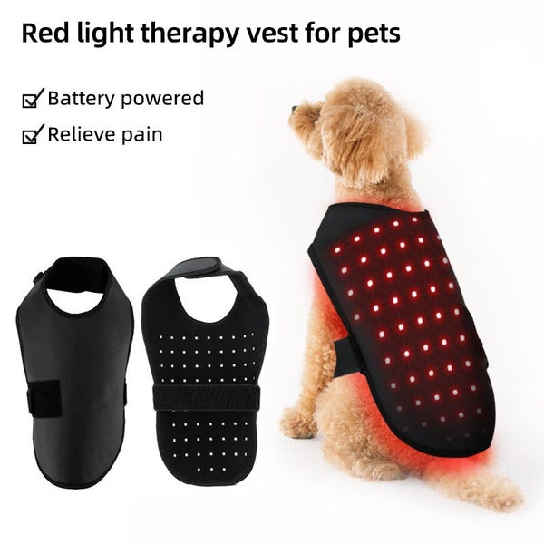 Red Light Physical Therapy Belt,Cat Dog Infrared Light Pet Physiotherapy Belt Carousel 2