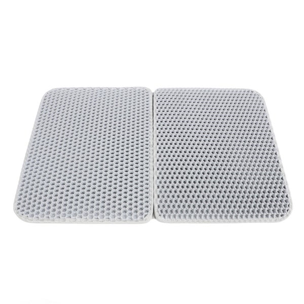 double layer cat litter mat kitty litter trapping mat double layer litter box Carousel 1