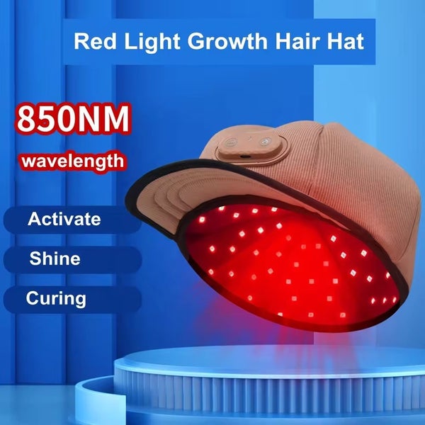 Laser Hair Growth Cap,Red Light Therapy Cap for Hair Growth,Anti-Loss Hair Cap Carousel 1