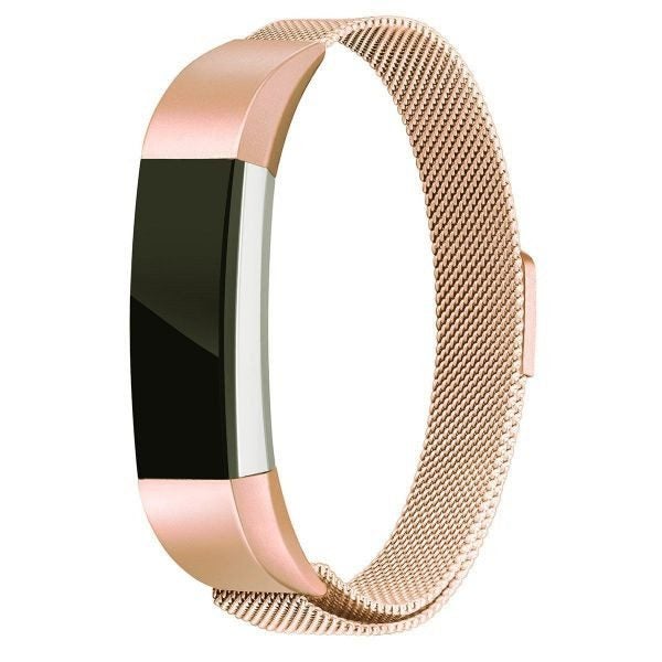 Fitbit Alta HR Milanese Loop Strap RoseGold Carousel 1